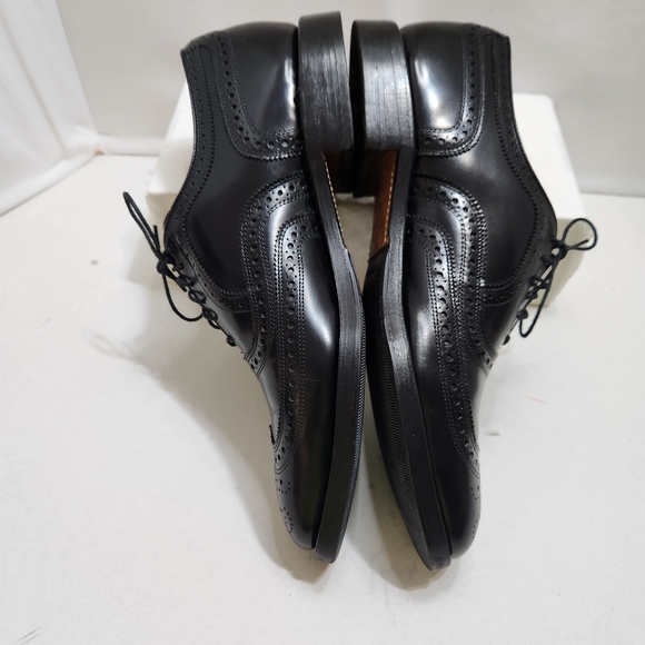ALLEN EDMONDS BLACK DRESS SHOES SIZE 9.5 - Picture 7 of 14